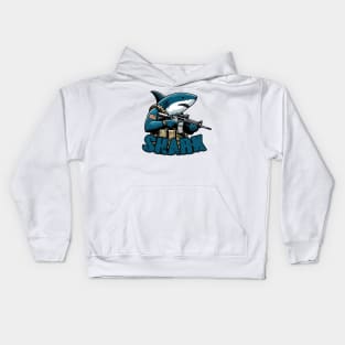 Tactical Shark Kids Hoodie